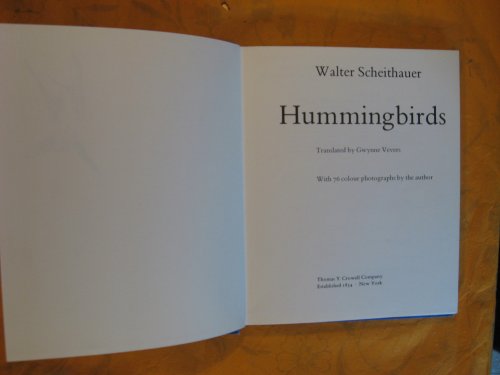 Image for Hummingbirds Hummingbirds