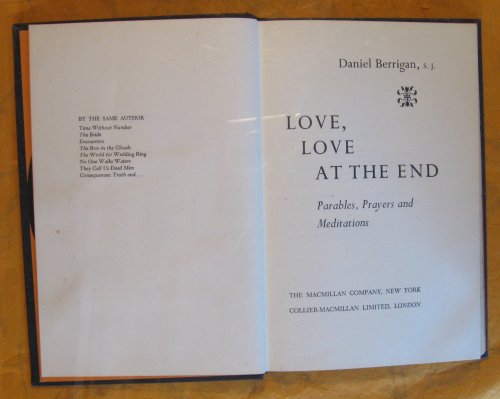 Image for Love, Love at the End Love, Love at the End