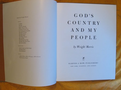 Image for God's Country and My People God's Country and My People