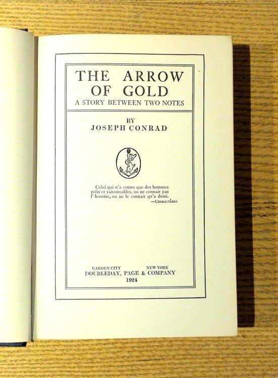 Arrow of Gold, The: a Story Between Two Notes