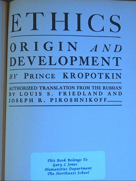 Ethics; Origin and Development