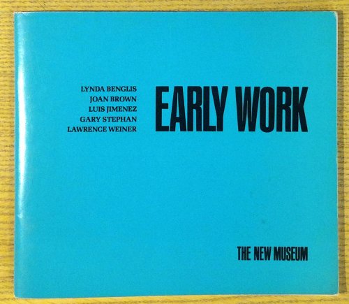 Image for Early Work Early Work
