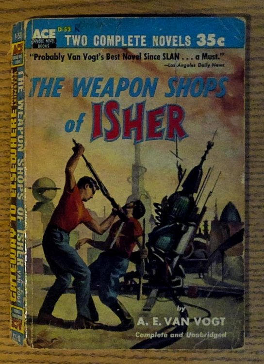 Image for The Weapon Shops of Isher / Gateway to Elsewhere (Classic Ace Double D-53) The Weapon Shops of Isher / Gateway to Elsewhere (Classic Ace Double D-53)