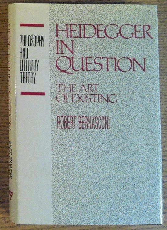 Image for Heidegger in Question: The Art of Existing Heidegger in Question: The Art of Existing