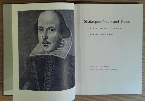 Image for Shakespeare's Life and Times: A Pictorial Record Shakespeare's Life and Times: A Pictorial Record