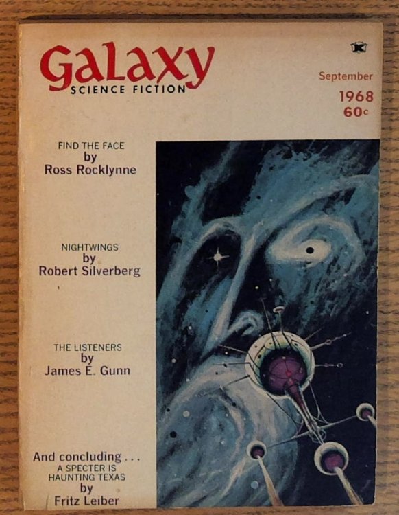 Image for Galaxy Science Fiction September 1968 Vol. 27 #2 Galaxy Science Fiction September 1968 Vol. 27 #2