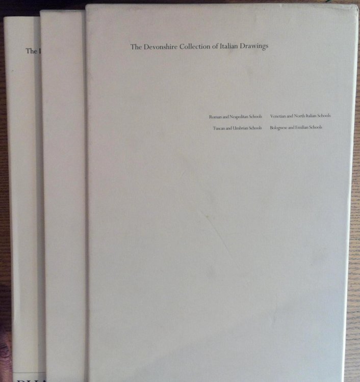 The Devonshire Collection of Italian Drawings (4 Volume Boxed Set): Venetian and North Italian Schools; Bolognese and Emilian Schools; Tuscan and Umbrian Schools; and Roman and Neapolitan Schools
