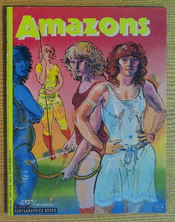 Image for Amazons #1, January 1990 Amazons #1, January 1990