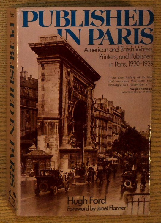 Image for Published in Paris: American and British Writers, Printers, and Publishers in Paris, 1920-1939 Published in Paris: American and British Writers, Printers, and Publishers in Paris, 1920-1939