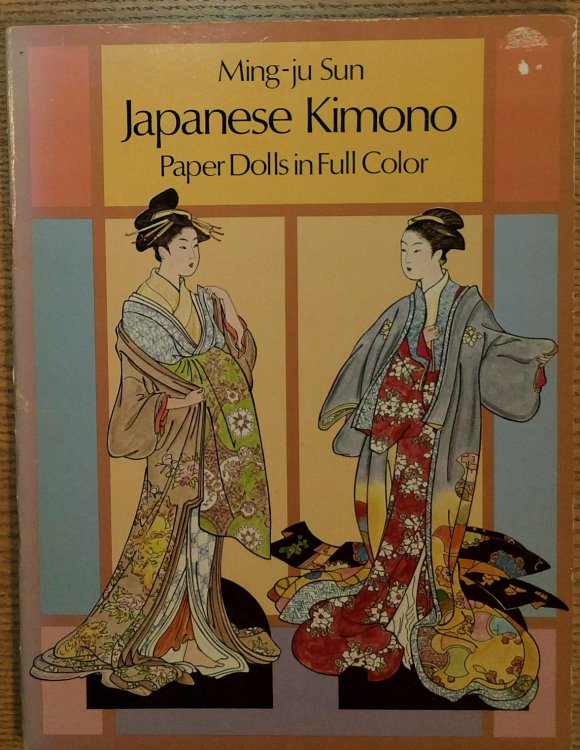 Image for Japanese Kimono Paper Dolls in Full Color Japanese Kimono Paper Dolls in Full Color