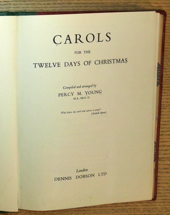 Image for Carols for the Twelve Days of Christmas Carols for the Twelve Days of Christmas