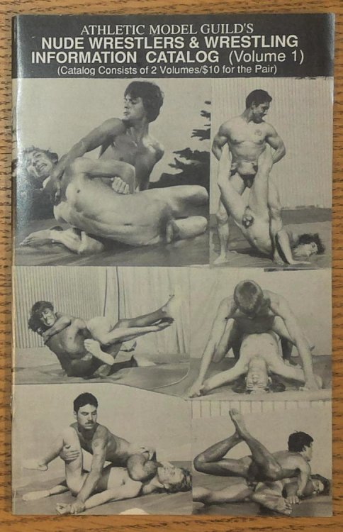 Athletic Model Guild's Nude Wrestlers and Wrestling Information Catalog (Volume 1)