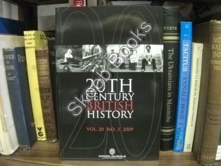Image for Twentieth Century British History, Vol 20, No. 3, 2009 Twentieth Century British History, Vol 20, No. 3, 2009