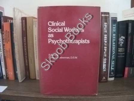 Clinical Social Workers as Psychotherapists (Gardner Press Series in Clinical Social Work)