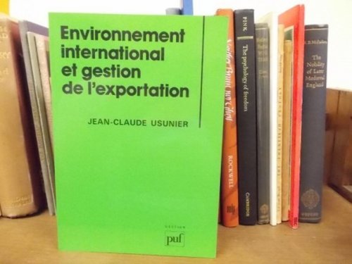 Image for Environnement international et gestion de L'exportation (Collection Gestion) Environnement international et gestion de L'exportation (Collection Gestion)