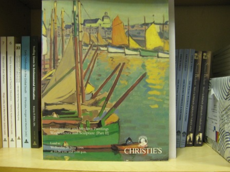 Christie's: London: Impressionist and Modern Paintings, Watercolours and Sculpture (Part II): Wednesday, 26 June 1996