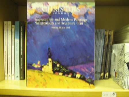 Christie's: London: Impressionist and Modern Paintings, Watercolours and Sculpture (Part I): Monday, 23 June 1997