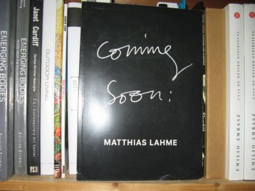 Matthias Lahme: Coming Soon