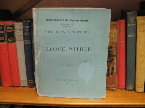 Miscellaneous Works, Sixth Collection