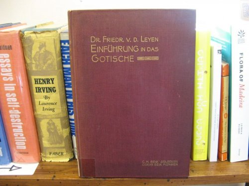 Einfuhrung in Das Gotische; Volume 2, Part I