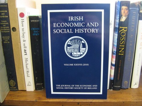 Irish Economic and Social History, Volume XXXVII