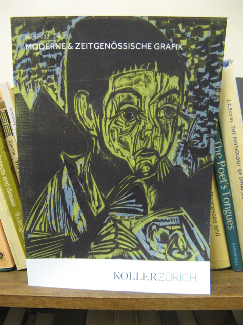 Koller Zurich: Moderne & Zeitgenossische Grafik, 22 Juni 2013