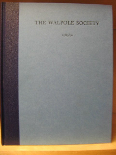 The Fifty-Fifth Volume of the Walpole Society 1989/1990