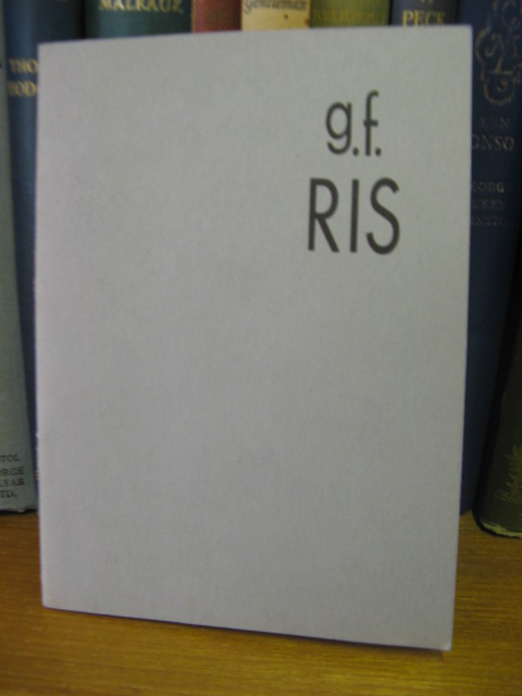 g.f. RIS: Exhibition, Oct. 3-21, 1967