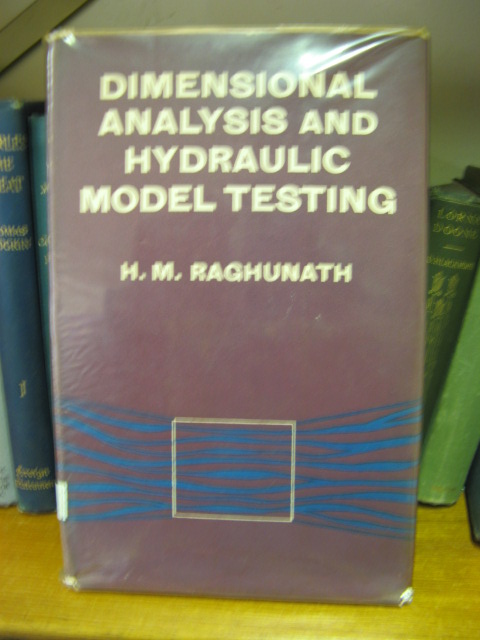 Dimensional Analysis and Hydraulic Model Testing