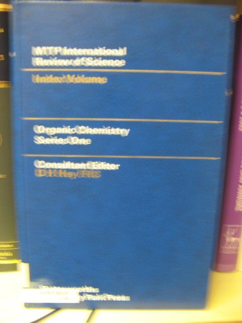 Organic Chemistry Series One: Index Volume (MTP International Review of Science)
