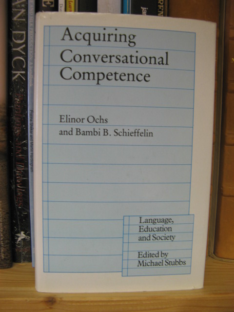 Acquiring Conversational Competence
