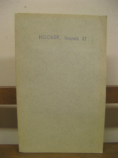 Hooker's Icones Plantarum; or, Figures, with Descriptive Caracters and Remarks, of New and Rare Plants, Slected from the Kew Herbarium; Fourth Series, Volume 22