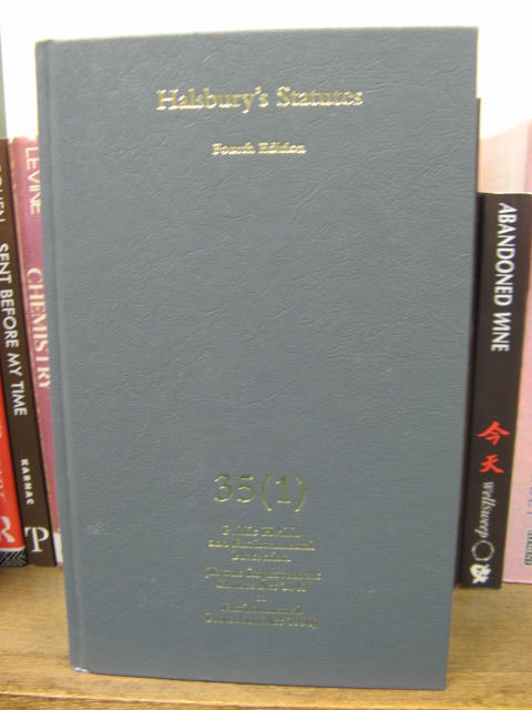 Halsbury's Statutes of England and Wales, Fourth Edition, Volume 35 (1): Public Health and Environmental Protection