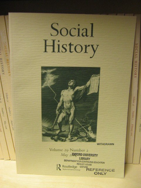 Social History: Volume 29, Number 2, May 2004