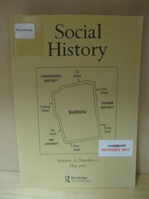 Social History: Volume 32, Number 2, May 2007
