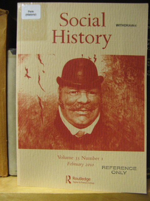 Social History: Volume 35, Number 1, February 2010