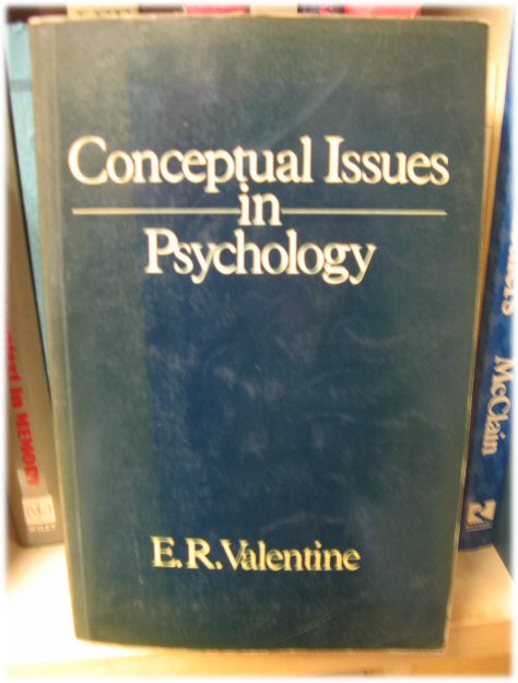 Conceptual Issues in Psychology