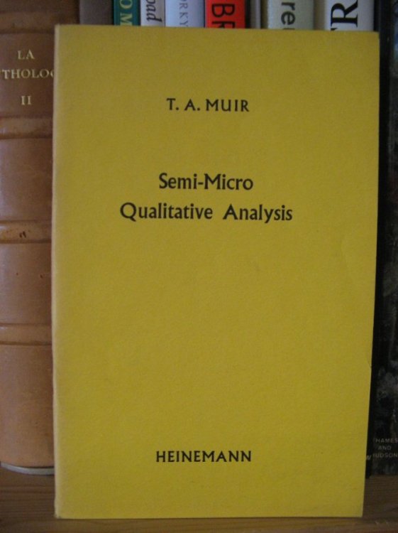 Semi-Micro Qualitative Analysis
