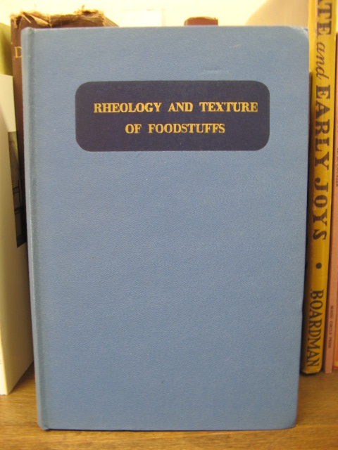 Rheology and Textue of Foodstuffs