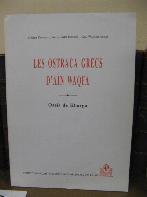 Les Ostraca Grecs D'ain Waqfa