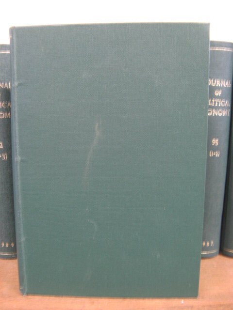 Journal of Political Economy, Volume 89 (4-6)