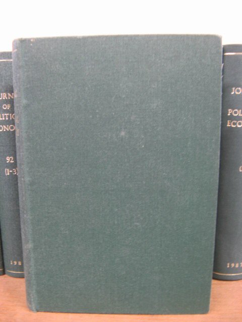 Journal of Political Economy, Volume 91, (4-6)