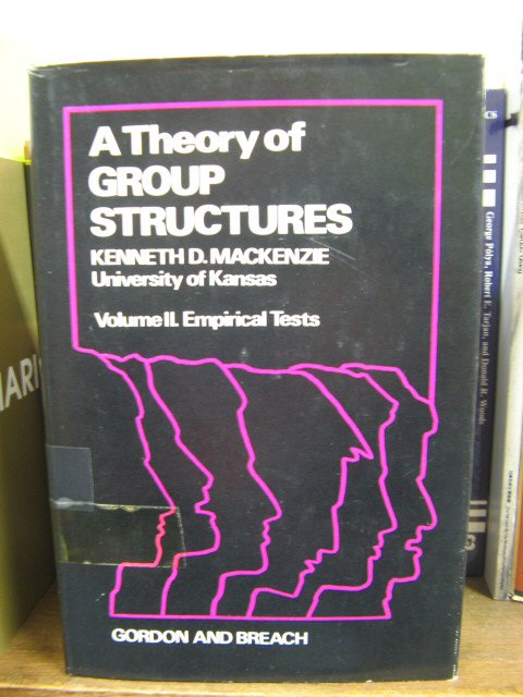 A Theory of Group Structures, Volume 2: Empirical Tests