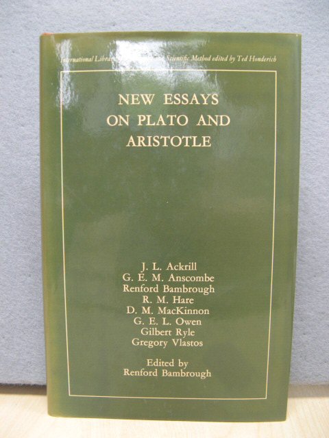 New Essays on Plato and Aristotle