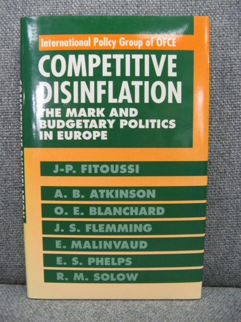 Competitive Disinflation: The Mark and Budgetary Politics in Europe
