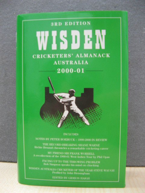 Wisden Cricketers' Almanack Australia 2000-01