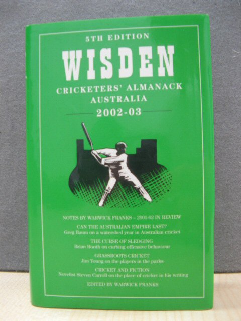 Wisden Cricketers' Almanack Australia 2002-03