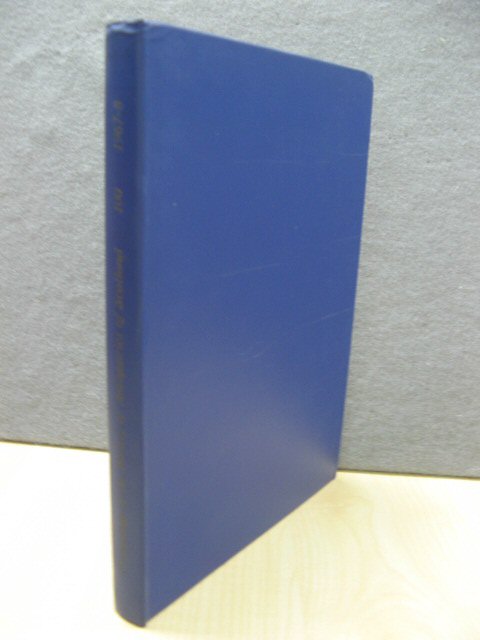 Proceedings of the Society of Antiquaries of Scotland: 100, 1967-8