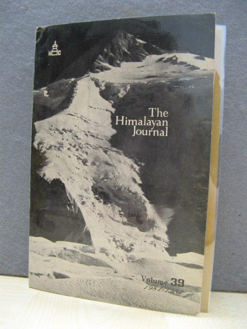 The Himalayan Journal: Volume 39, 1981-1982
