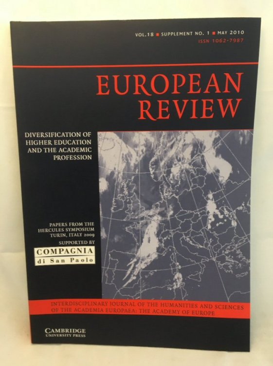 European Review: Vol. 18, Supplement No. 1, May 2010